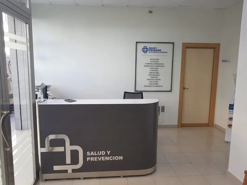Recepción de la clínica Salud y Prevención